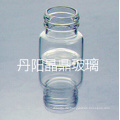 Serie von hoher Qualität geschraubt klare röhrenförmige Glasflasche mit Resisdent Cap